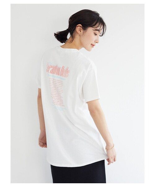 Green Parks(グリーンパークス)の「■SCRANTON DOLLS フェスTEE(トップス・オフホワイト・F)」の4枚目の写真