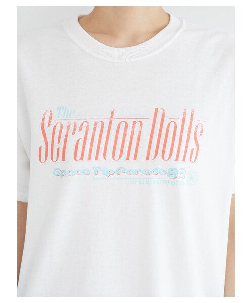 Green Parks(グリーンパークス)の「■SCRANTON DOLLS フェスTEE(トップス・オフホワイト・F)」の6枚目の写真