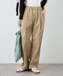 PUAL CE CIN | JAPAN MADEチノストレッチストレートパンツ(その他パンツ)