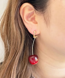 Lattice | チェリーイヤリング(イヤリング)