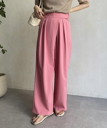 CAPRICIEUX LE'MAGE | ベルクロストレートパンツ(その他パンツ)