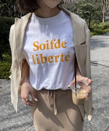 CAPRICIEUX LE'MAGE | liberte' Tシャツ(Tシャツ/カットソー)