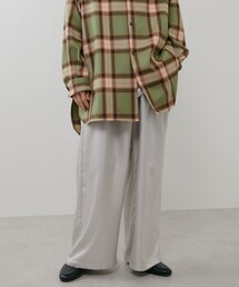 Lui's | シルクタッチワイドパンツ(その他パンツ)