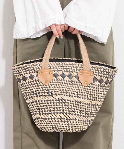 CIAOPANIC TYPY（チャオパニックティピー）の「編みカゴバッグ  