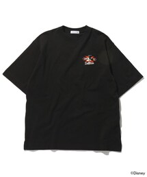 FREAK'S STORE（フリークスストア）の「【DISNEY/ディズニー ミッキーマウス】ネイティブ柄 バック刺繍 クルーネックTシャツ【WEB限定】（トップス）」