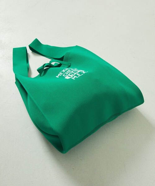 FREAK'S STORE（フリークスストア）の「ニットロゴバッグ（バッグ・ピンク/イエロー/グリーン・ONE SIZE）」の14枚目の写真