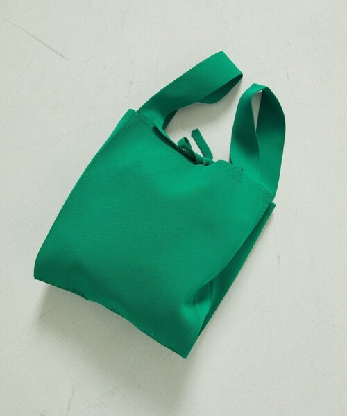 FREAK'S STORE（フリークスストア）の「ニットロゴバッグ（バッグ・ピンク/イエロー/グリーン・ONE SIZE）」の15枚目の写真