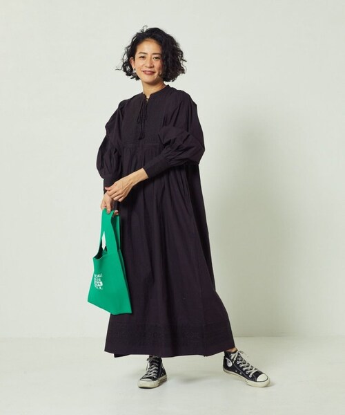 FREAK'S STORE（フリークスストア）の「ニットロゴバッグ（バッグ・ピンク/イエロー/グリーン・ONE SIZE）」の10枚目の写真