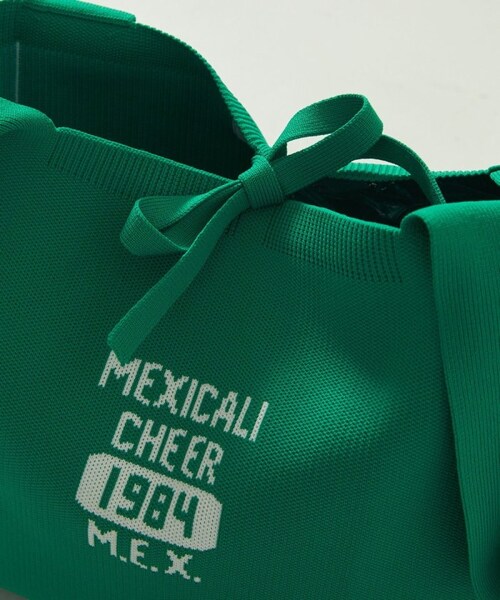 FREAK'S STORE（フリークスストア）の「ニットロゴバッグ（バッグ・ピンク/イエロー/グリーン・ONE SIZE）」の16枚目の写真