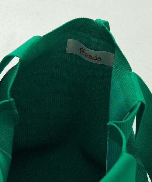 FREAK'S STORE（フリークスストア）の「ニットロゴバッグ（バッグ・ピンク/イエロー/グリーン・ONE SIZE）」の18枚目の写真