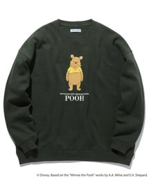 FREAK'S STORE（フリークスストア）の「【DISNEY/ディズニー くまのプーさん】 別注 ビッグシルエット POOH プリントクルーネックスウェット【WEB限定】（トップス）」