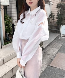 OLIVE des OLIVE | 肩開きシャツ(シャツ/ブラウス)