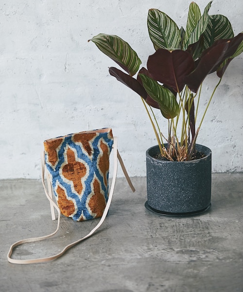 RIVE DROITE（リヴドロワ）の「予約【Kilim ARTS / キリムアーツ】プリントショルダーバッグ（トートバッグ・レディース・グリーン/ブラウン・F）」の2枚目の写真