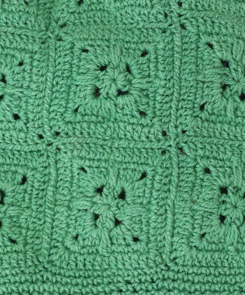 FREAK'S STORE(フリークスストア)の「pansy crochet pouch【一部予約商品】(バッグ・ピンク/ライトピンク/オレンジ/イエロー/グリーン/サックスブルー/ネイビー・ONE SIZE)」の6枚目の写真