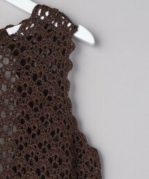 GANNI クロシェ メタリック ミディワンピース FREAK'S STORE(フリークスストア)の「Ganni / ガニー Metallic