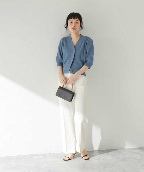 Spick & Span（スピックアンドスパン）の「綿麻パフスリーブ