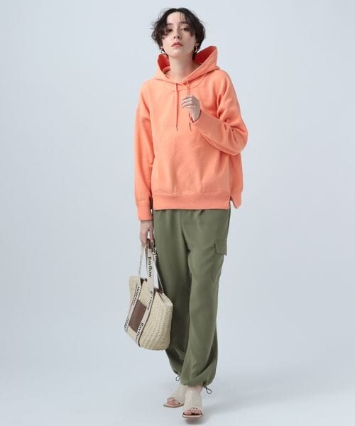 BAYFLOW(ベイフロー)の「カーゴパンツ(パンツ・レディース・アイボリー52/カーキ78/ネイビー88・2(S)/3(M))」の12枚目の写真