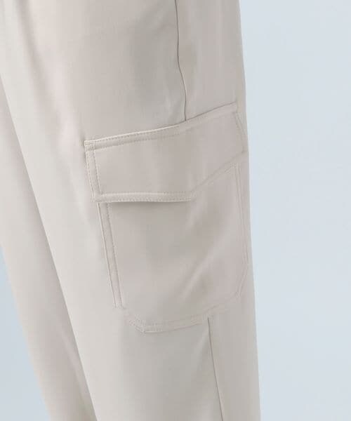 BAYFLOW(ベイフロー)の「カーゴパンツ(パンツ・レディース・アイボリー52/カーキ78/ネイビー88・2(S)/3(M))」の21枚目の写真