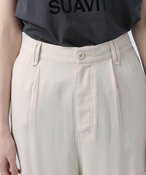 BAYFLOW(ベイフロー)の「カーゴパンツ(パンツ・レディース・アイボリー52/カーキ78/ネイビー88・2(S)/3(M))」の19枚目の写真