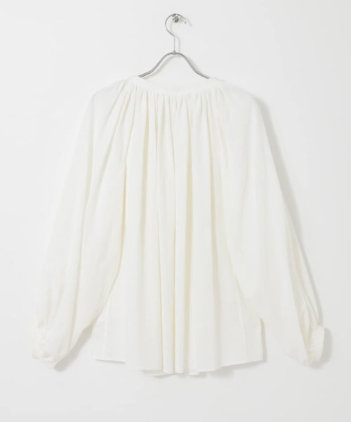 YLEVE（イレーヴ）の「YLEVE COTTON BOIL PEASANT BLOUSE