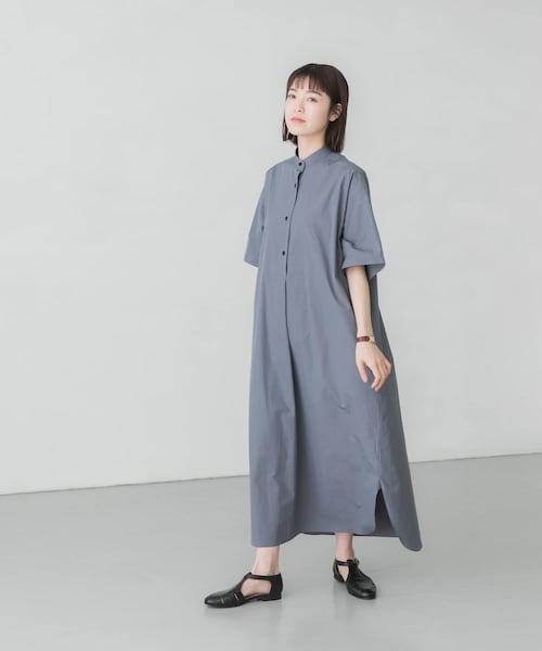 YLEVE ワンピースシャツ YLÈVE / ORGANIC COTTON BIO T-SHIRT ONE PIECE | YLÈVE（イレーヴ