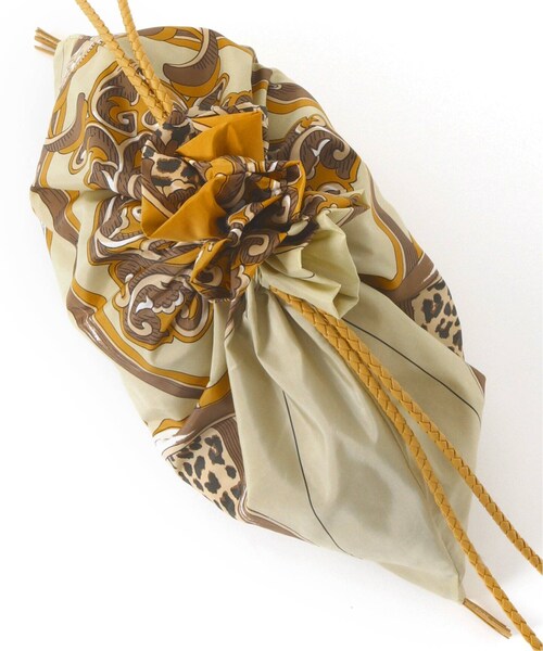 JOURNAL STANDARD relume（ジャーナルスタンダード　レリューム）の「別注キンチャクBAG SPECIAL：バッグ（バッグ・ベージュ/(027)/フリー/在庫あり）」の5枚目の写真