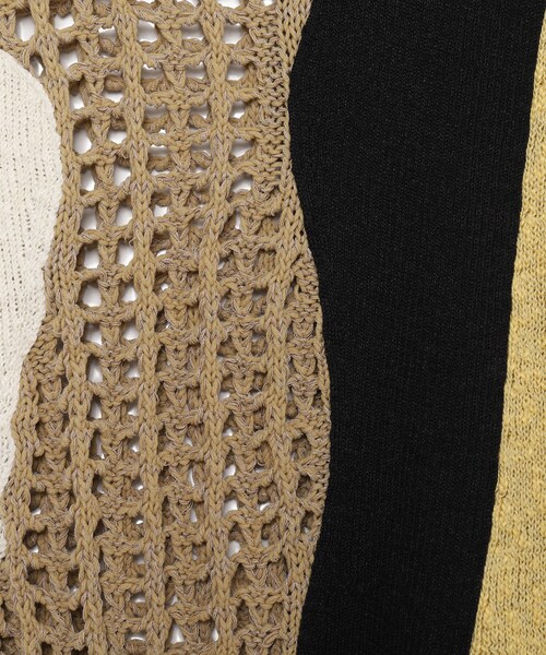 AKIRANAKA（アキラナカ）の「Jana wave panel knit pullover（その他・レディース・BEIGE/27・01/02）」の4枚目の写真
