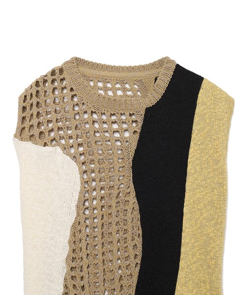 AKIRANAKA（アキラナカ）の「Jana wave panel knit pullover（その他・レディース・BEIGE/27・01/02）」の2枚目の写真