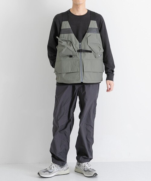 HELLY HANSEN（ヘリーハンセン）の「HELLY HANSEN Utility Vest（その他・メンズ・Sage(SA)/Black(K)・L）」の4枚目の写真