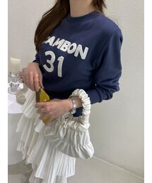 Miamasvin（ミアマスビン）の「ボアレタリングスウェット（その他）」