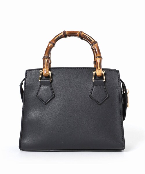 B.C STOCK(ベーセーストック)の「《予約》バンブーハンドルバッグ◆(バッグ・ブラック/(001)/フリー/在庫あり)」の15枚目の写真