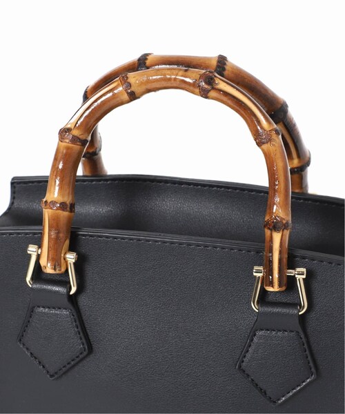 B.C STOCK(ベーセーストック)の「《予約》バンブーハンドルバッグ◆(バッグ・ブラック/(001)/フリー/在庫あり)」の17枚目の写真