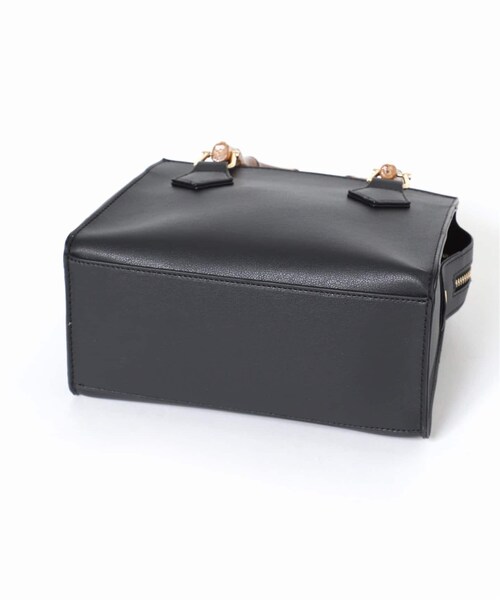 B.C STOCK(ベーセーストック)の「《予約》バンブーハンドルバッグ◆(バッグ・ブラック/(001)/フリー/在庫あり)」の16枚目の写真