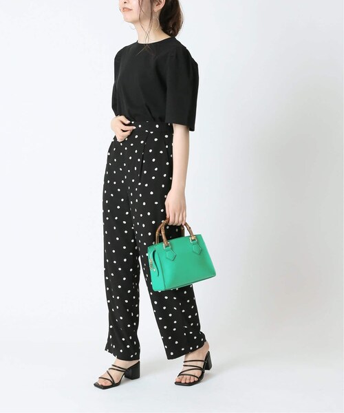 B.C STOCK(ベーセーストック)の「《予約》バンブーハンドルバッグ◆(バッグ・ブラック/(001)/フリー/在庫あり)」の11枚目の写真