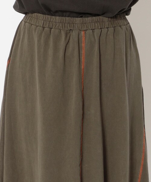 AVIREX(アヴィレックス)の「FADE WASH SKIRT/ フェイドウォッシュスカート(スカート・OFF/WHITE/OLIVE・F)」の4枚目の写真