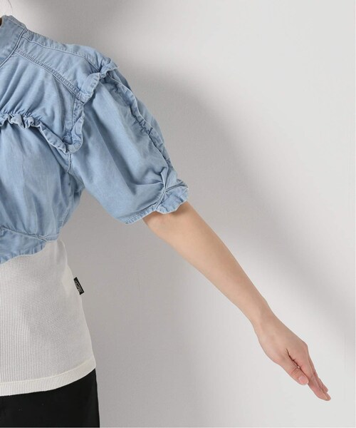 IENA(イエナ)の「【PHOTOCOPIEU/フォトコピュー】CROPPEDトップス(その他・ブラック/36)」の14枚目の写真