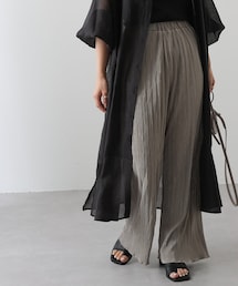 COLONY 2139 | サテンミニプリーツストレートパンツ(その他パンツ)