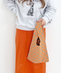 Lattice | チェッカーハンドバッグ(トートバッグ)