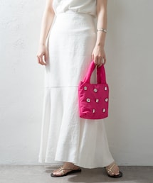 SHENERY（シーナリー）の「【WEB限定カラー：オフホワイト】ペプラムマーメイドロングスカート（スカート）」