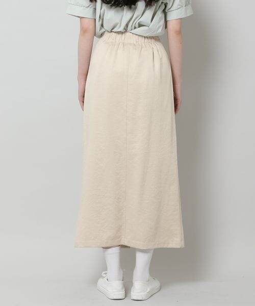 ALAND（エーランド）の「3.3Field Trip／ストレートマキシスカート（スカート・レディース・ブラック(19)/アイボリー(52)・FREE）」の15枚目の写真