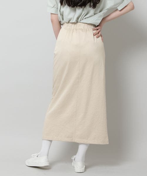 ALAND（エーランド）の「3.3Field Trip／ストレートマキシスカート（スカート・レディース・ブラック(19)/アイボリー(52)・FREE）」の11枚目の写真