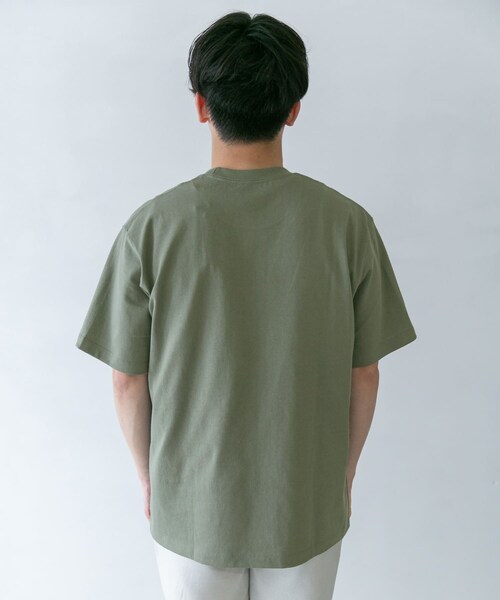 DANTON（ダントン）の「DANTON POCKET T-SHIRTS SHORT-SLEEVE（その他・メンズ・WHITE/IVORY/SAX BLUE/PALE GREEN/COAL GREY・40/42/44）」の18枚目の写真