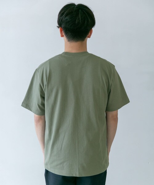 DANTON（ダントン）の「DANTON POCKET T-SHIRTS SHORT-SLEEVE（その他・メンズ・WHITE/IVORY/SAX BLUE/PALE GREEN/COAL GREY・40/42/44）」の15枚目の写真