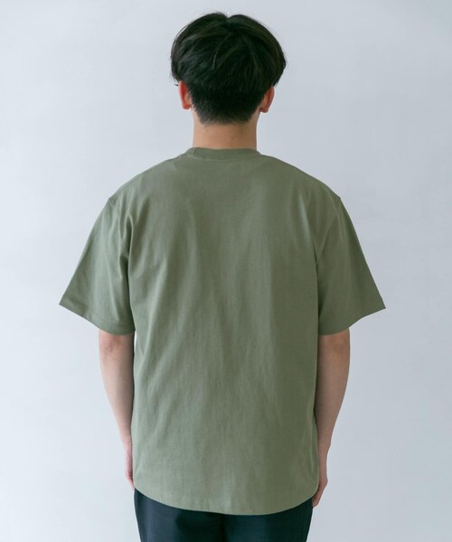 DANTON（ダントン）の「DANTON POCKET T-SHIRTS SHORT-SLEEVE（その他・メンズ・WHITE/IVORY/SAX BLUE/PALE GREEN/COAL GREY・40/42/44）」の21枚目の写真