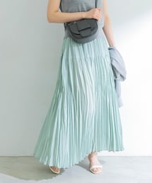 08sircus Sheer typewriter p-skirt