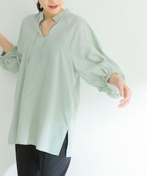 08sircus | 08sircus Sheer typewriter k-tunic