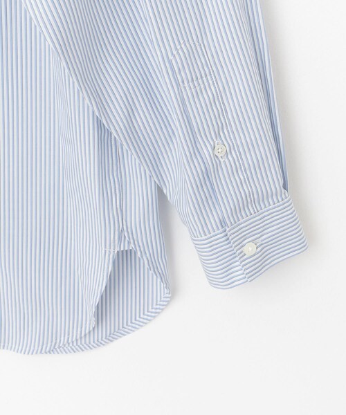 unify（ユニファイ）の「UNIFY スモールカラーオーバーシャツ（その他・レディース・ブルーストライプ・one）」の5枚目の写真