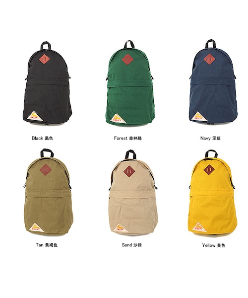 KELTY（ケルティ）の「KELTY - DAYPACK（バッグ・メンズ・Black 黑色, Forest 森林綠, Navy 深藍, Tan 黃褐色,）」の2枚目の写真