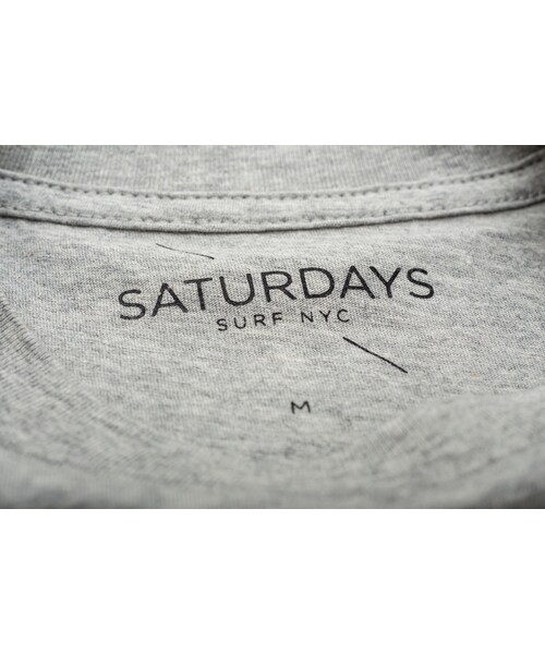 Saturdays NYC（サタデーズ ニューヨークシティ ）の「Saturdays - Peace T-Shirt（トップス・メンズ・Grey Heather 灰, White 白, Black 黑,・xs/s/L/m）」の5枚目の写真