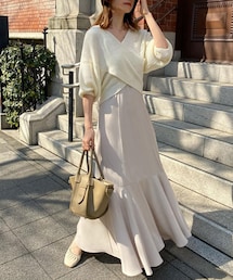 one after another NICE CLAUP | 【Cherie chuu】マーメイドオトナキャミワンピース(ワンピース)